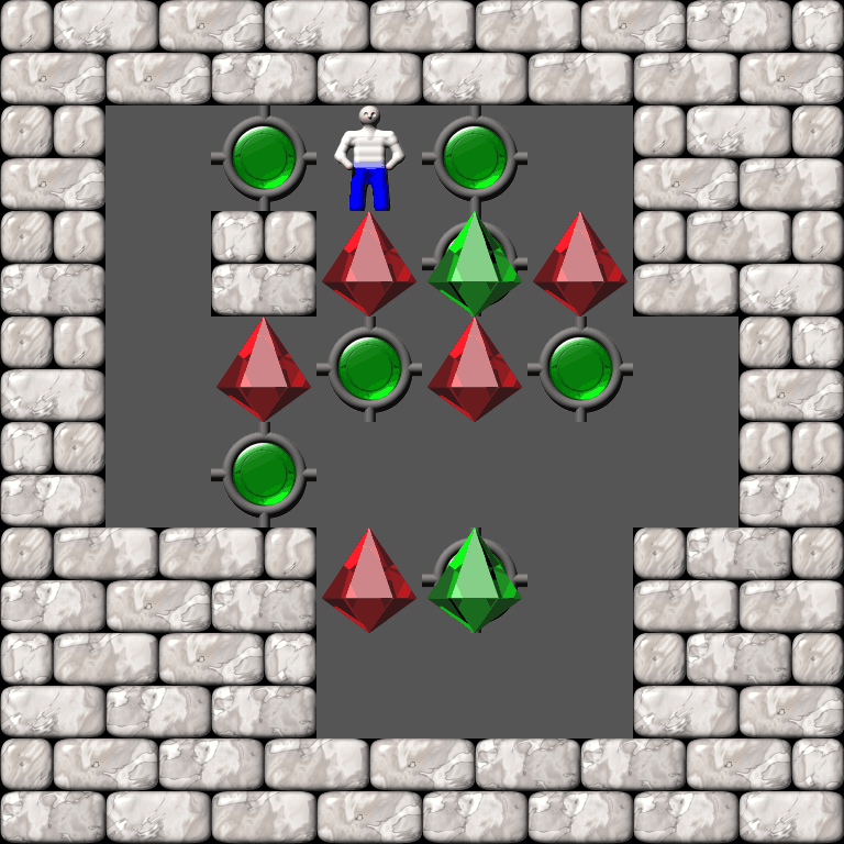 Sokoban More Bugs collections level 80